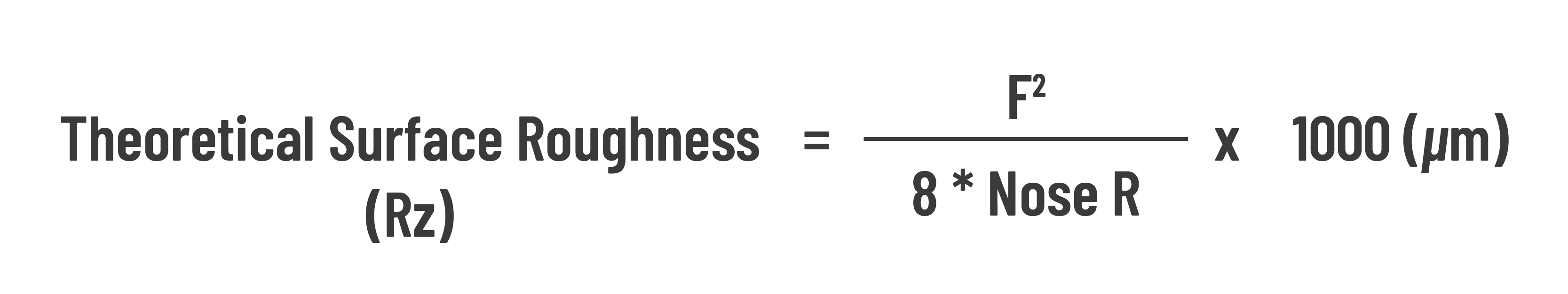 Calculate Surface Roughness