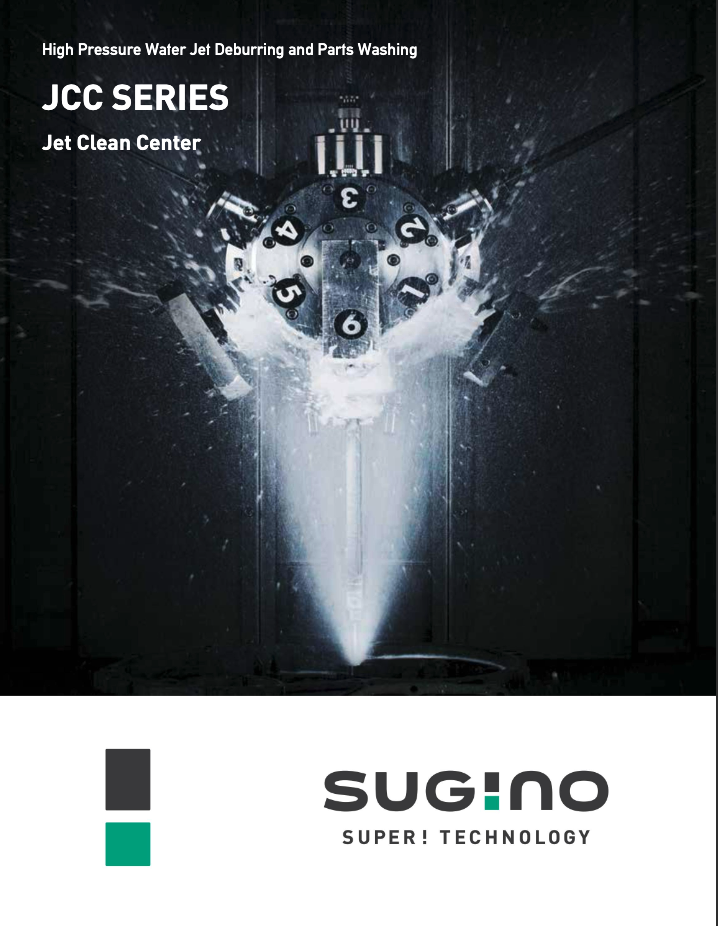 Sugino JCC CNC Deburring and Washing Systems