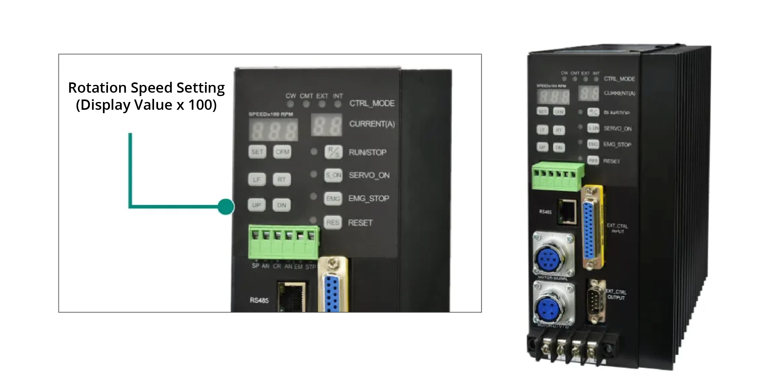 Dedicated servo controller for ideal robotic deburring results