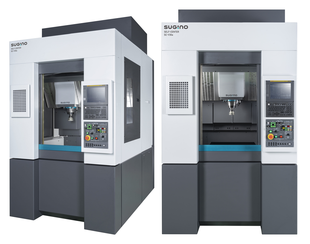 Sugino SC-H30a horizontal machining center with a small footprint #30